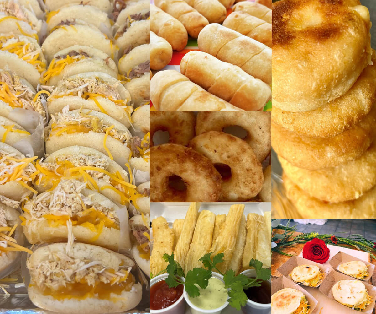 Don Arepas Cafe Catering Menu
